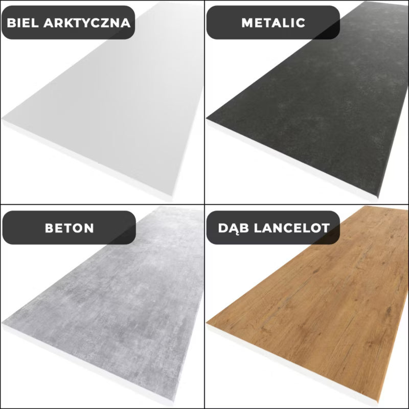 Køkkensæt Vinkel Marra 460 cm med Bordplade