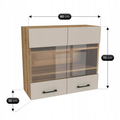 Køkkensæt Modern 260 cm Dąb Evoke Kaszmir