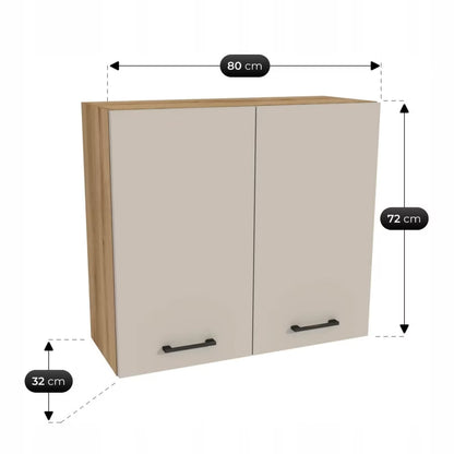 Køkkensæt Modern 260 cm Dąb Evoke Kaszmir