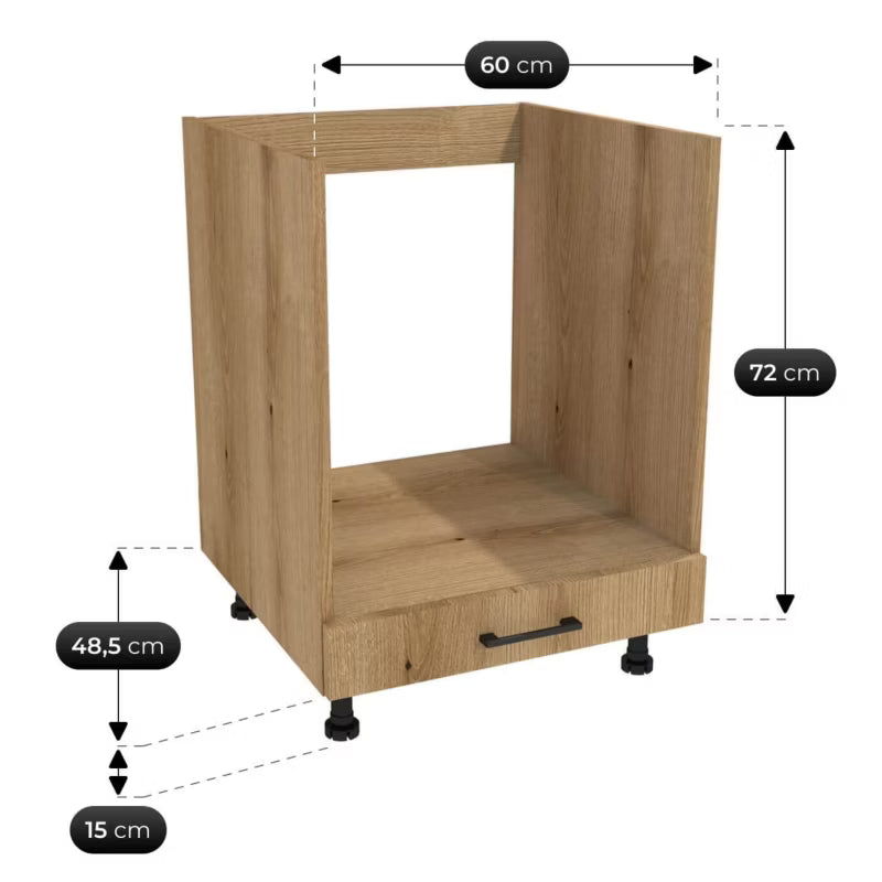 Køkkensæt Modern 260 cm Dąb Evoke Kaszmir