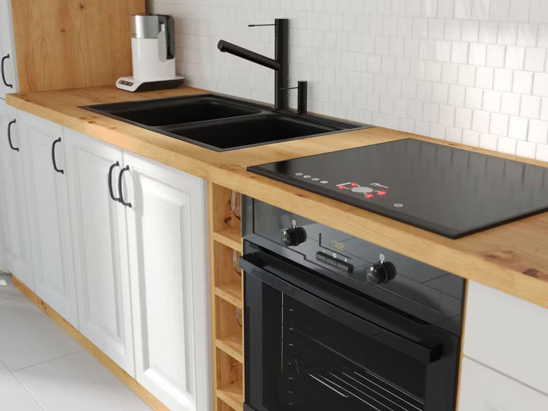 Køkkensæt Retroline III Hvid