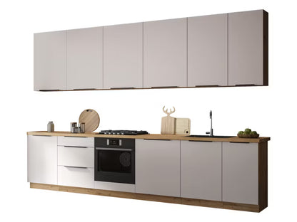 Køkkensæt Solea II med LED-Belysning Artisan Eg Kashmir