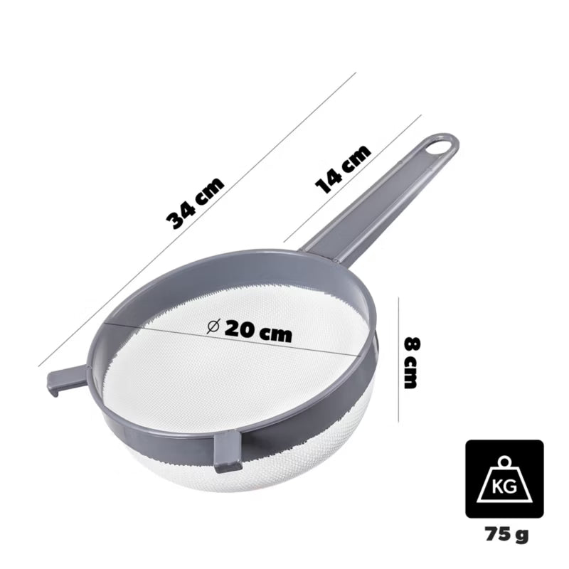 Køkkensi 20 cm Grå