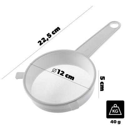 Køkkensi Finmasket 12 cm Hvid