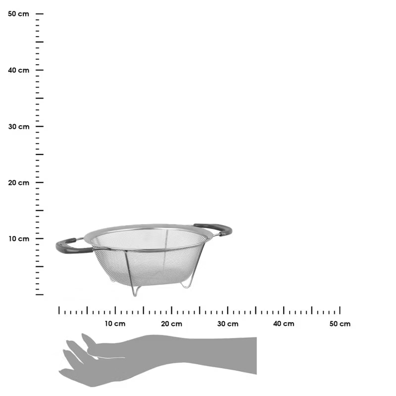 Køkkensi Stål 22 cm Grå