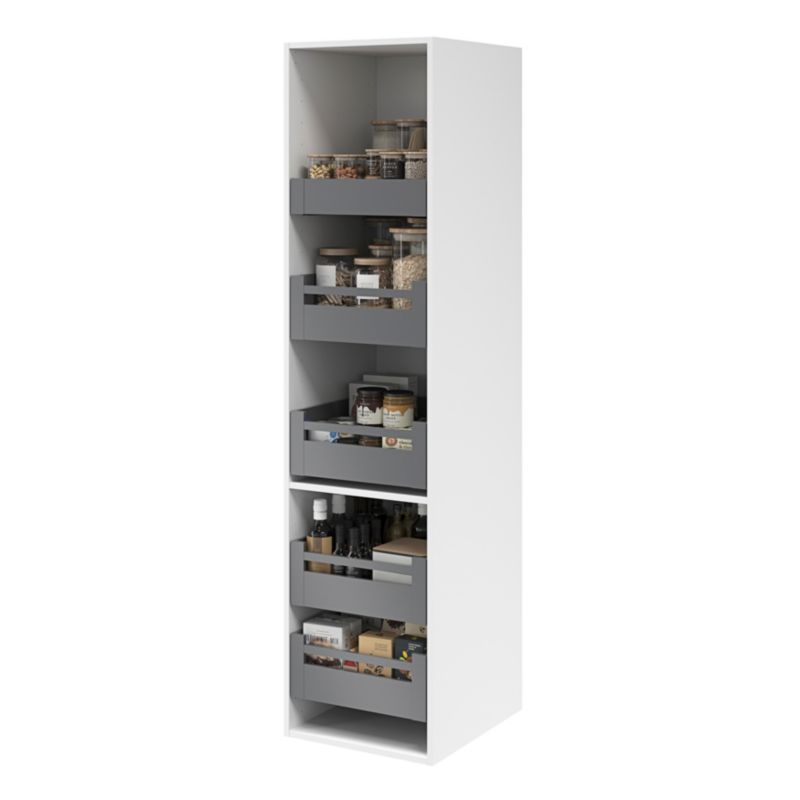 Køkkensidepanel Caraway 60x201 cm Hvid