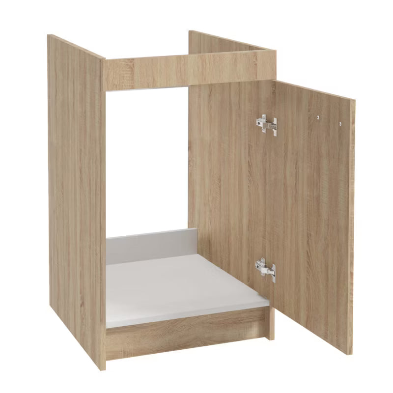 Køkkenskab 50x40 cm Sonoma Eg med Vask og Armatur