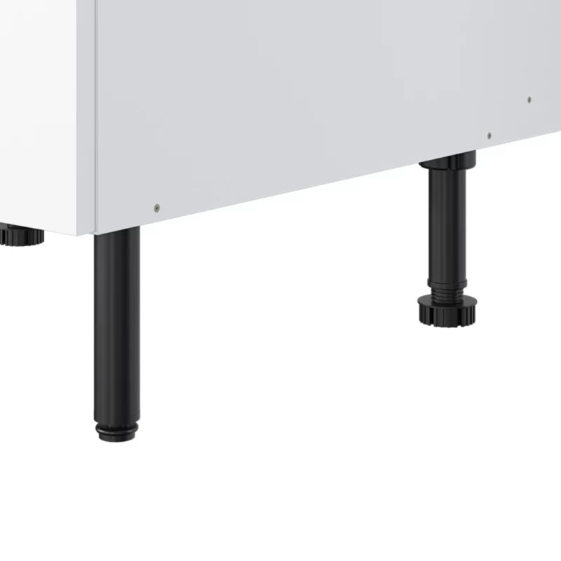 Køkkenskab 60 cm Hvid med 3 Skuffer