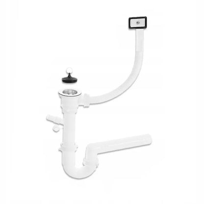 Køkkenskab 60x50 cm Hvid med Vask og Armatur