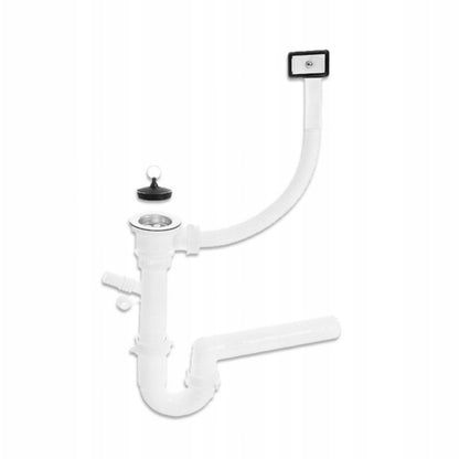 Køkkenskab 80 cm Gylden Eg med Vask og Armatur