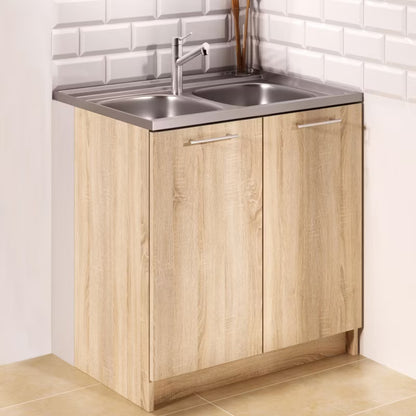 Køkkenskab Dalia3 80 cm Sonoma Eg