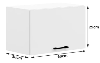 Køkkenskab til Emhætte 60x29 cm Hvid Mat