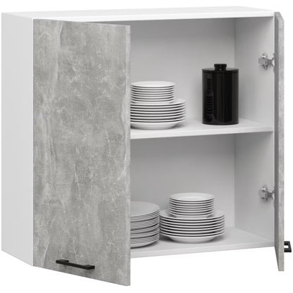 Køkkenskab Oliwia 80x30x72 cm Hvid Beton