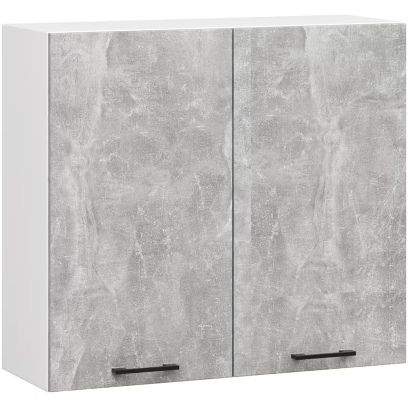 Køkkenskab Oliwia 80x30x72 cm Hvid Beton