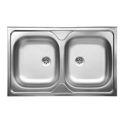 Køkkenskab Sonoma Eg 80 cm med Vask
