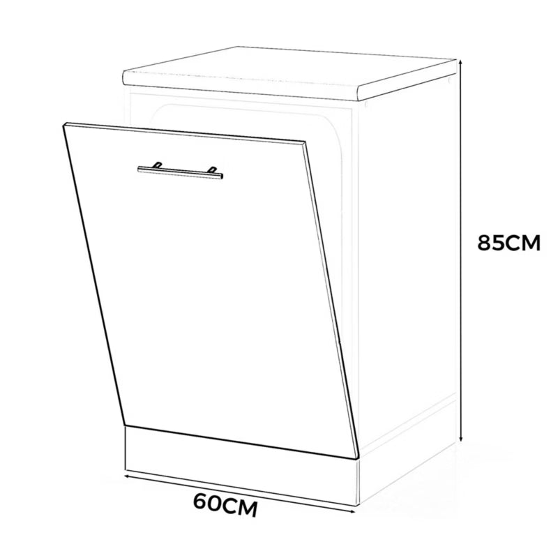 Køkkenskab til Opvaskemaskine ZM60 sPremium
