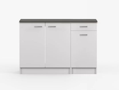 Køkkenskab Underskab 80x82 cm Hvid Mat