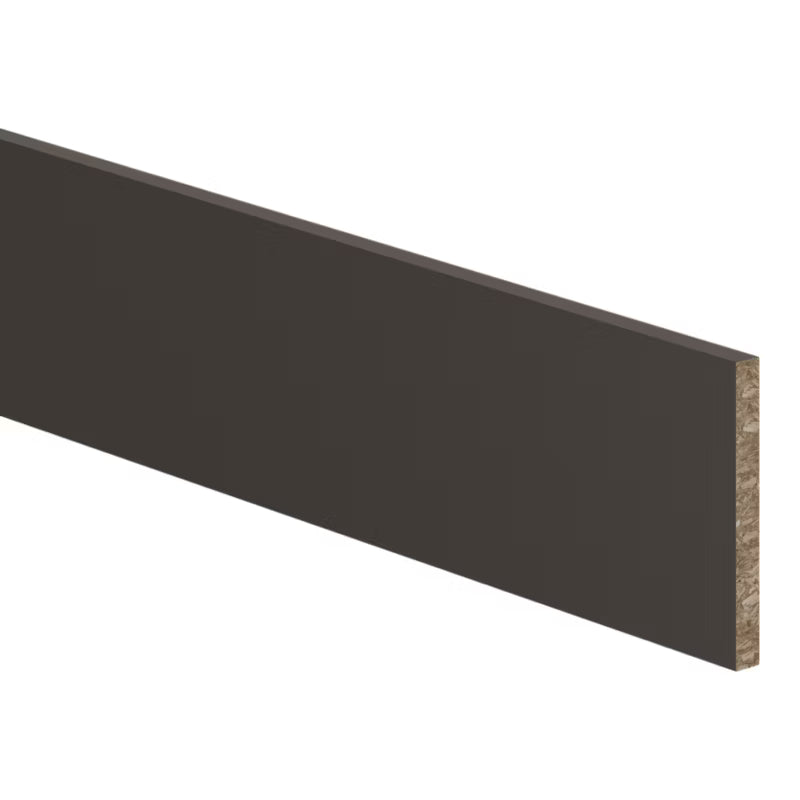 Køkkensokkel Garcinia 15x240 cm Kulsort Mat