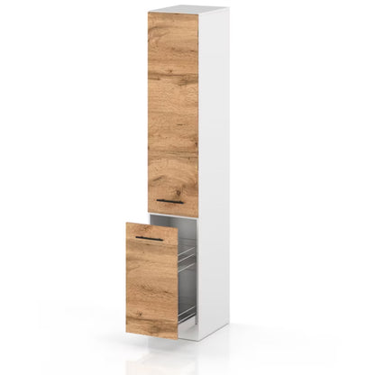 Køkkenskab Cargo 30x58x211 cm Hvid Mat