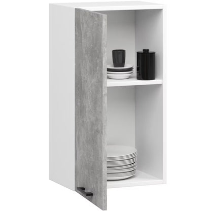 Køkkenskab Oliwia 40x30x72 cm Hvid Beton Mat