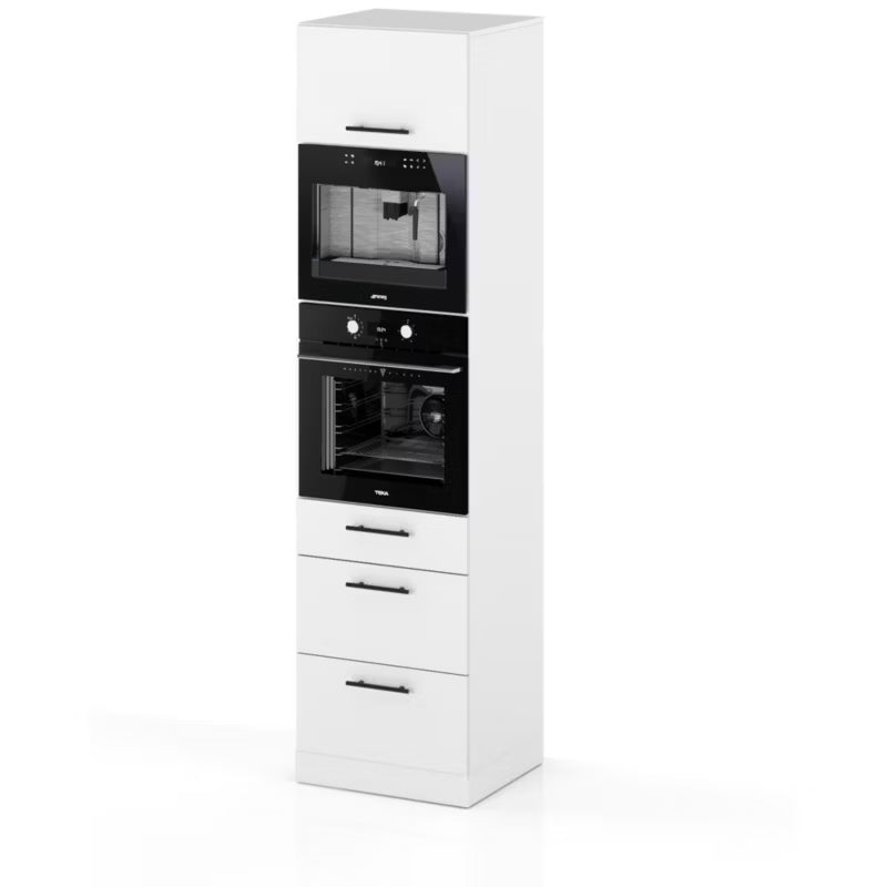 Køkkenskab til Ovn S60MS3 60x58x211 cm Hvid Mat