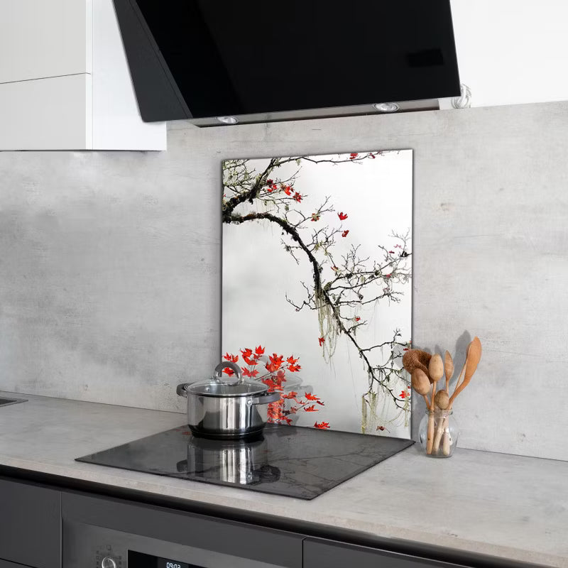 Køkkenstænkpanel 60x80 cm Hærdet Glas Flerfarvet