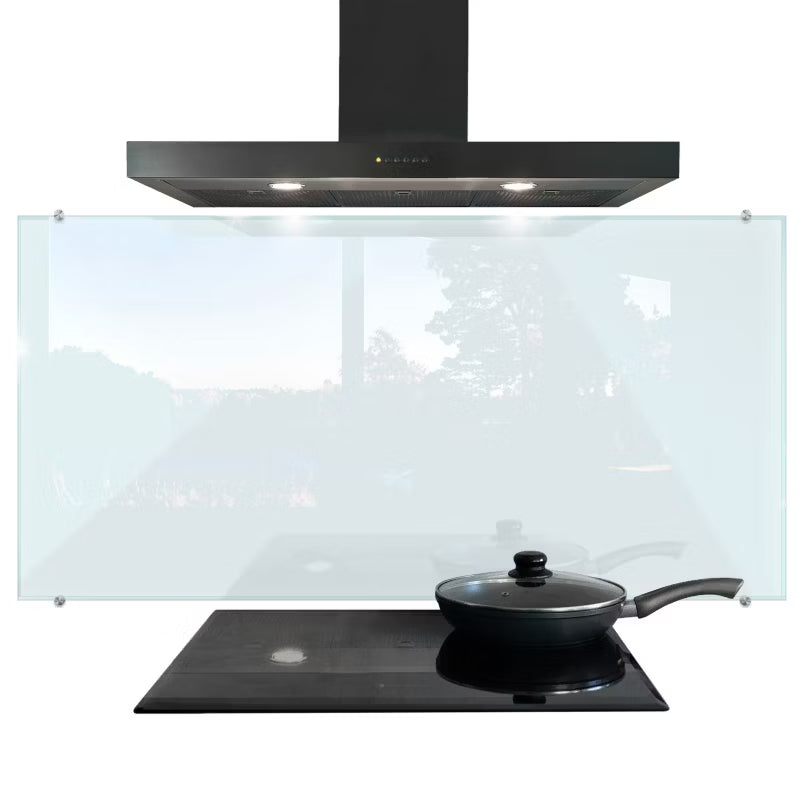 Køkkenstænkplade 140x70 cm Hærdet Glas Transparent