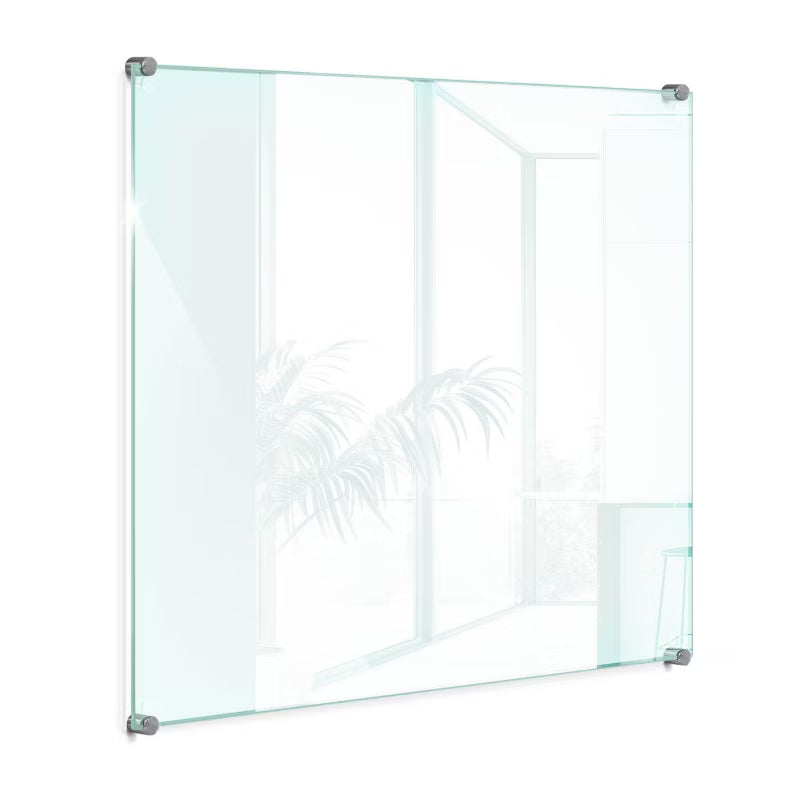 Køkkenstænkplade Glas 60x60 cm Transparent