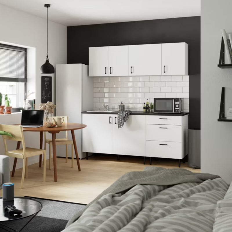 Køkkenunderskab 120 cm Hvid
