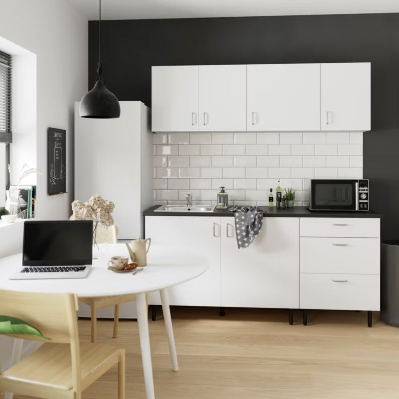Køkkenunderskab 60 cm Hvid