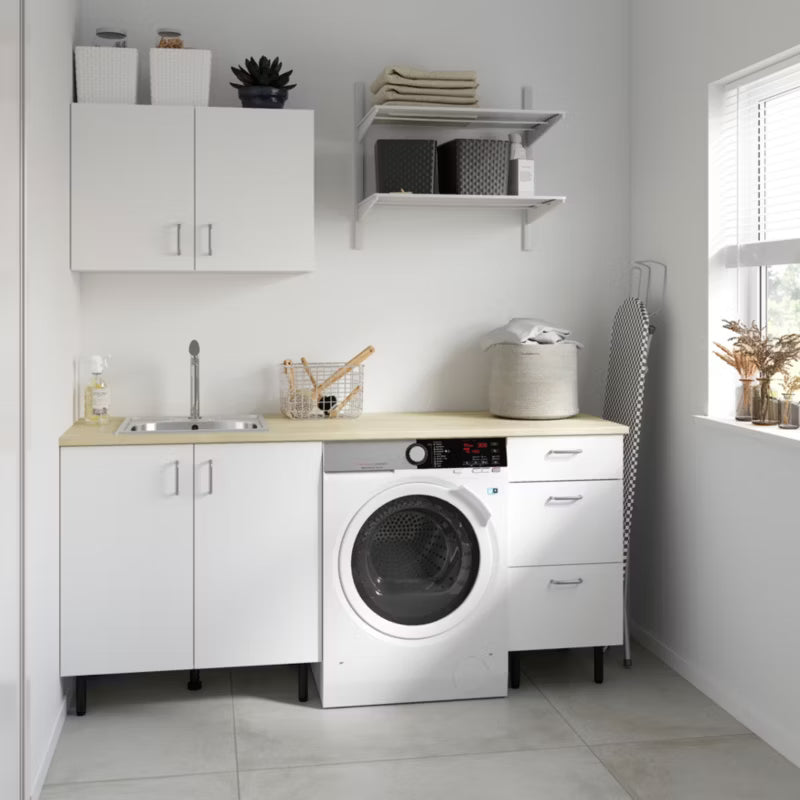 Køkkenunderskab 80 cm Hvid