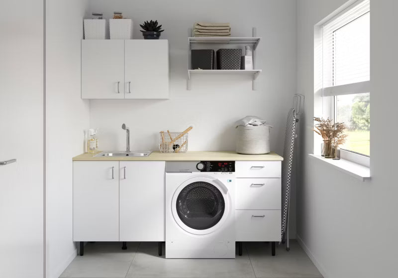 Køkkenunderskab 80 cm Hvid