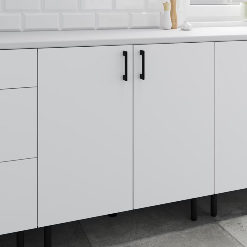Køkkenunderskab 80 cm Hvid