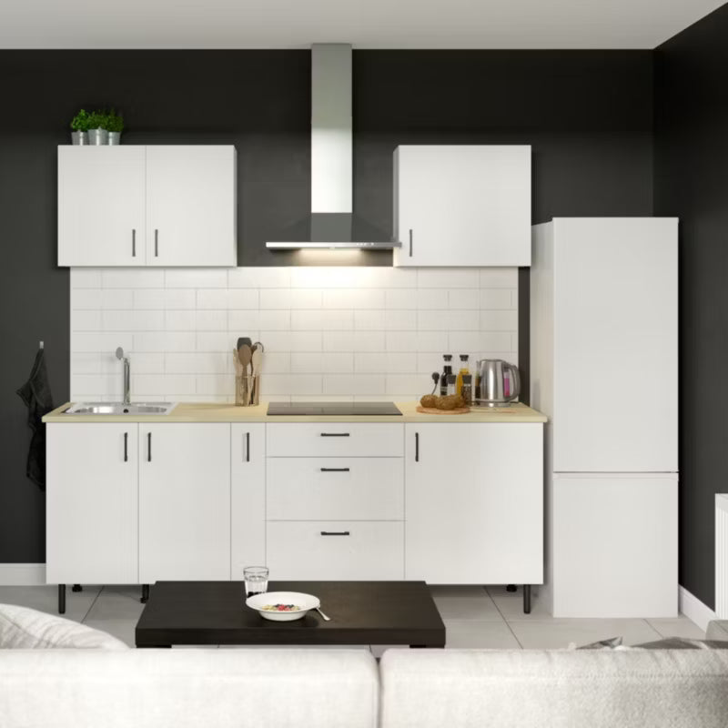 Køkkenunderskab 80 cm Hvid
