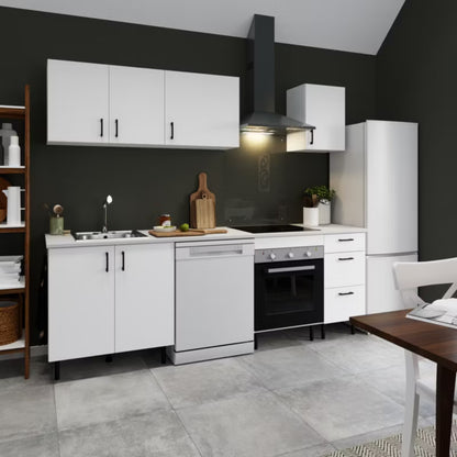 Køkkenunderskab 80 cm Hvid