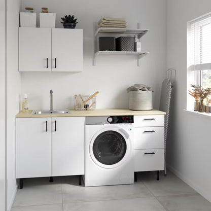 Køkkenunderskab 80 cm Hvid