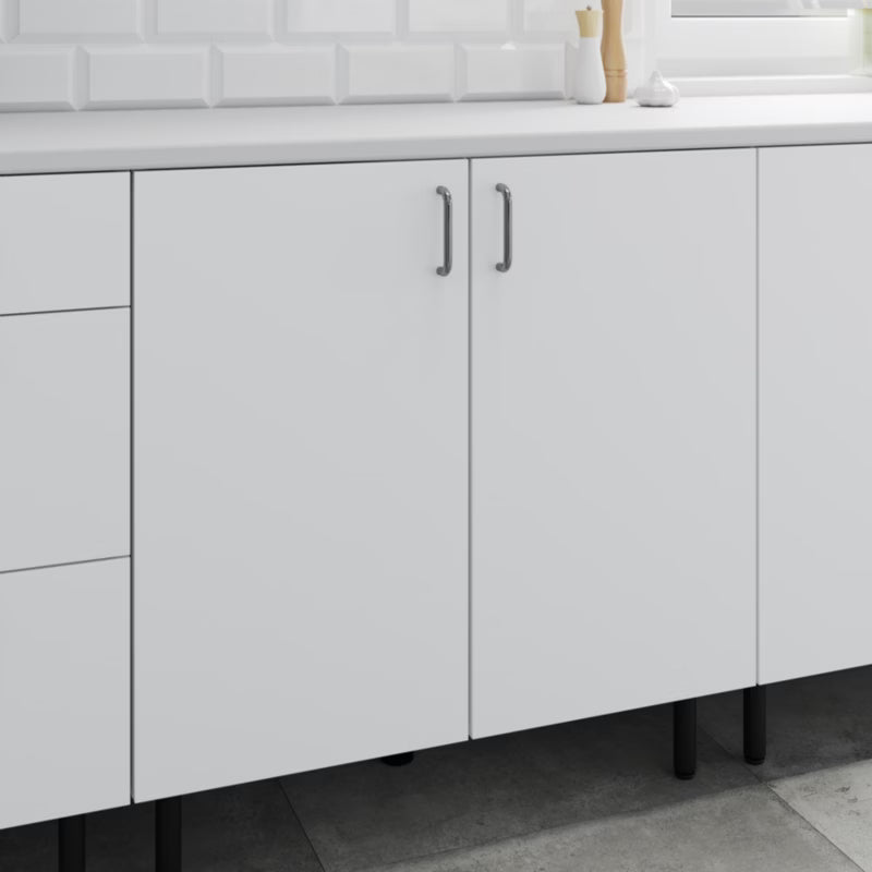 Køkkenunderskab 80 cm Hvid