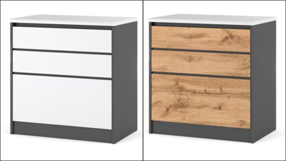 Køkkenunderskab Bella 80 cm Grå Mat