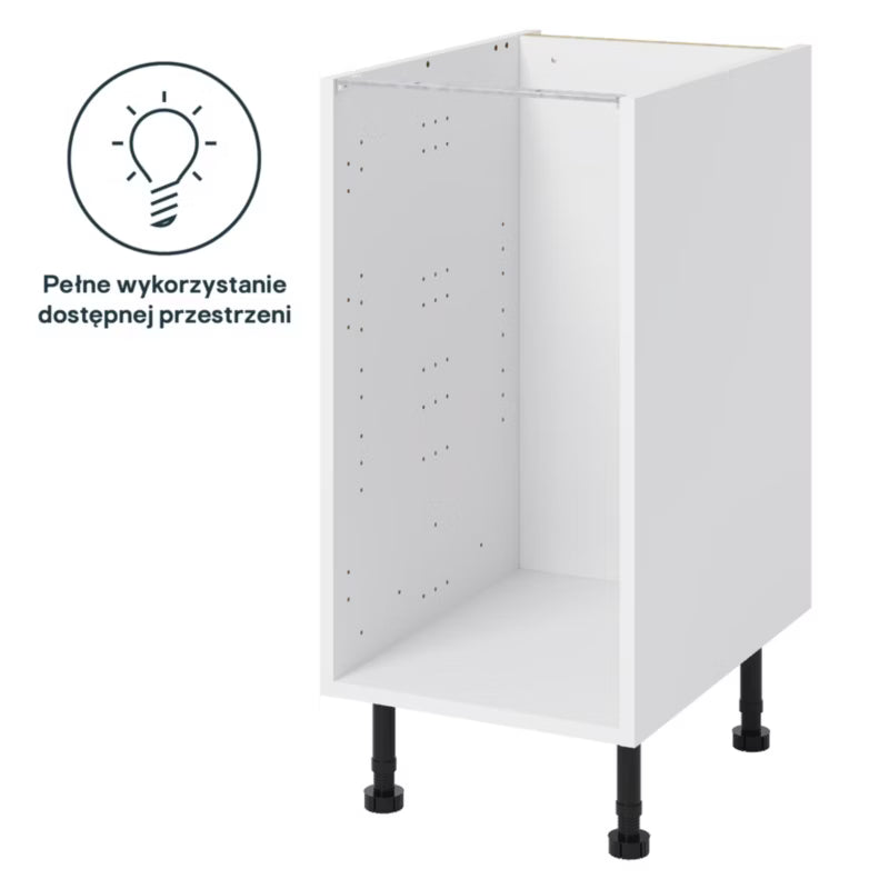Køkkenunderskab Caraway 40 cm Hvid