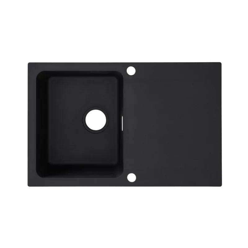 Køkkenvask Orion OID 611-78 1-Kumme 78x50 cm Onyx
