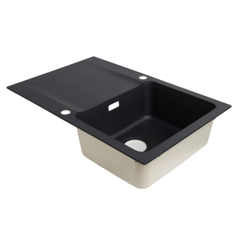 Køkkenvask Orion OID 611-78 1-Kumme 78x50 cm Onyx