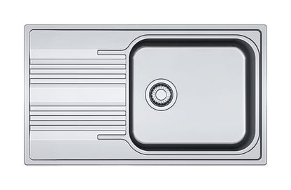 Køkkenvask SRL 611-86 XL 86x50 cm Stål