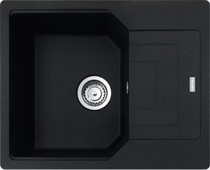 Køkkenvask Urban UBG 611-62 GSC 62x50 cm Onyx med Afløbsbakke