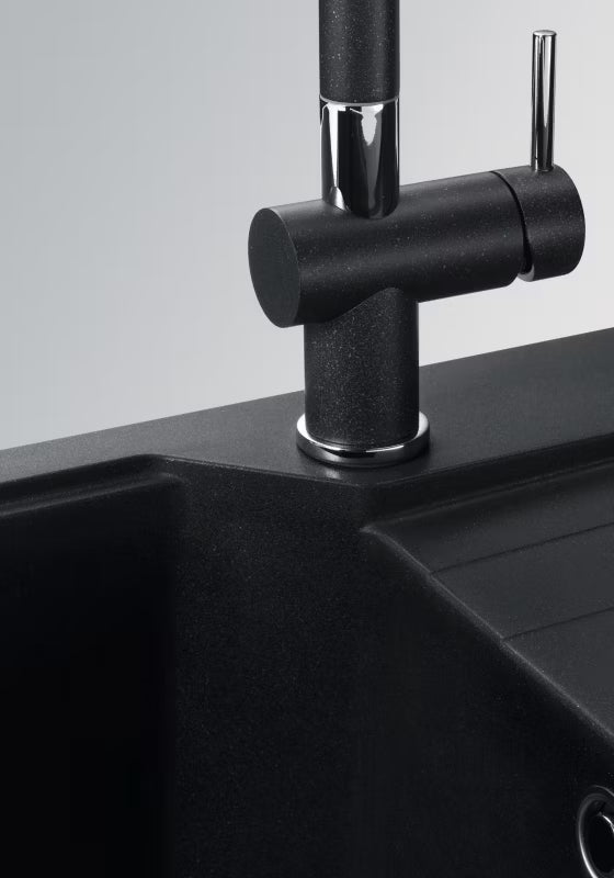 Køkkenvask Urban UBG 611 78 XL GSC 78x50 cm Onyx med Afløbsbakke