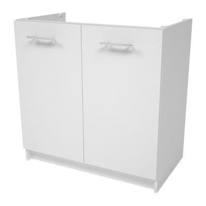 Køkkenvaskeskab Luna 80 cm Hvid