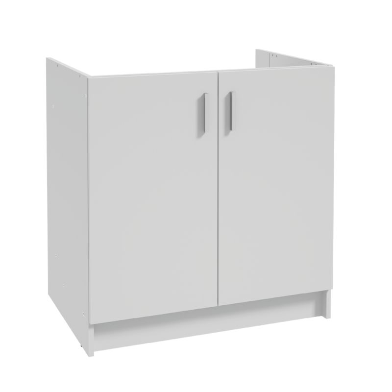 Køkkenvaskeskab Luna 80 cm Hvid