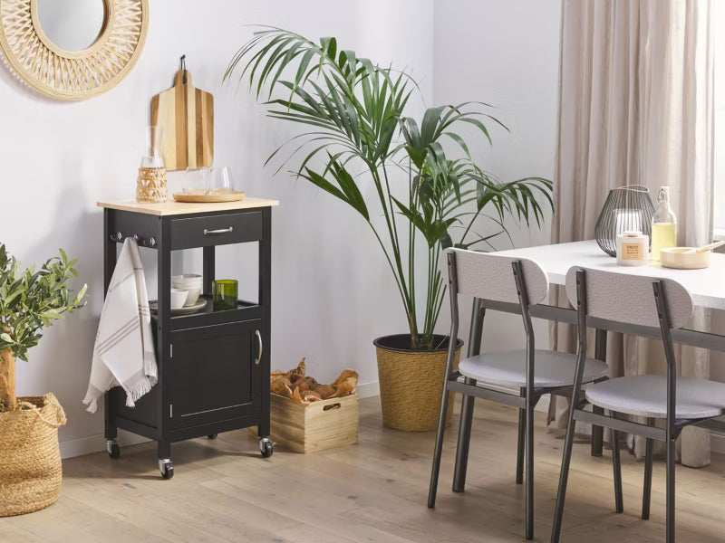 Køkkenvogn Siena Sort