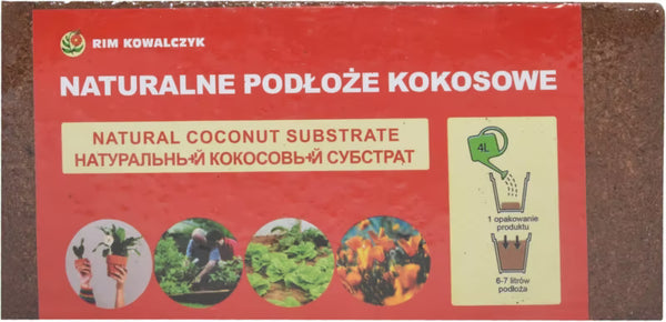 Kokosjord Naturlig Vækstmedie 0,5 kg