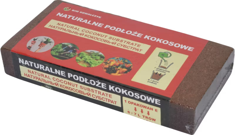 Kokosjord Naturlig Vækstmedie 0,5 kg