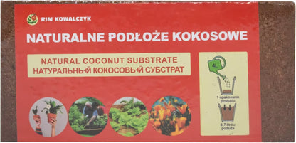 Kokosjord Naturlig Vækstmedie 0,5 kg